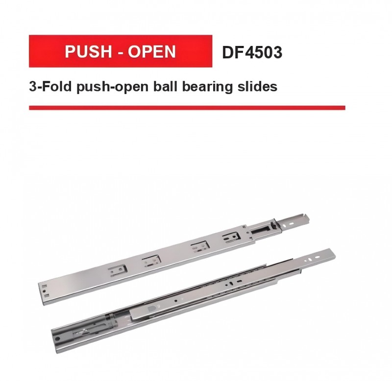 COULISSE PUSH TO OPEN 35CM (POUSSOIR)