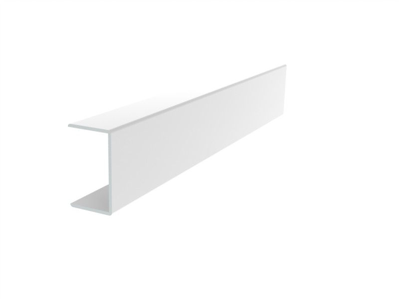 Profile Aluminium forme C18mm longueur 2,90m