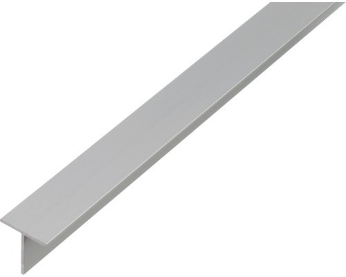 Profile Aluminium forme T 14mm longueur 2,90m